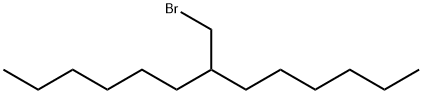 7-(溴甲基)十三烷 结构式