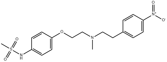 Dofetilide N`-Nitryl Impurity 结构式