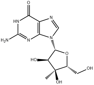 3'-beta-C-Methylguanosine 结构式