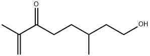 1-Octen-3-one, 8-hydroxy-2,6-dimethyl- 结构式