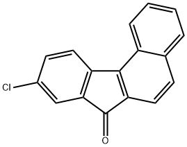 9-氯-7H-苯并[C]芴-7-酮 结构式