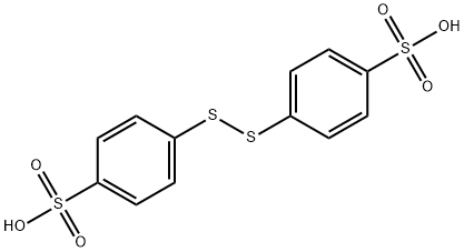 4,4'-联二硫基二苯磺酸 结构式