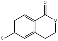 1H-2-Benzopyran-1-one, 6-chloro-3,4-dihydro- 结构式