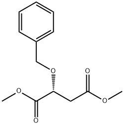 1,4-二甲基(2R)-2-苄氧基丁二酸酯 结构式