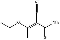 2-Butenethioamide, 2-cyano-3-ethoxy-, (2E)- 结构式