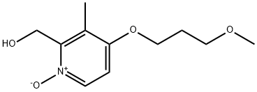 2-Pyridinemethanol, 4-(3-methoxypropoxy)-3-methyl-, 1-oxide