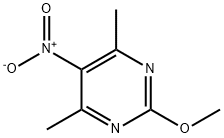 2-methoxy-4,6-dimethyl-5-nitropyrimidine(WXC01863) 结构式