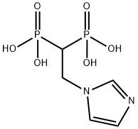 ZoledronicAcid 结构式