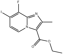 1-甲基-H-咪唑并[1,5-A]吡啶-3-羧酸乙酯 结构式