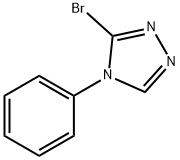 4H-1,2,4-Triazole, 3-bromo-4-phenyl- 结构式