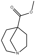 1-Azabicyclo[3.2.1]octane-5-carboxylic acid methyl ester 结构式