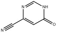 6-Hydroxypyrimidine-4-carbonitrile 结构式