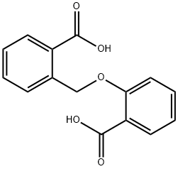 2-(2-羧基苯氧基甲基)苯甲酸 结构式