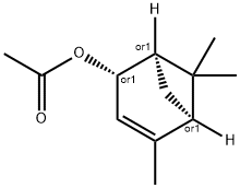(E)-verbenyl acetate 结构式