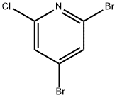 Pyridine, 2,4-dibromo-6-chloro- 结构式
