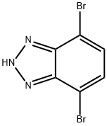 4,7-二溴-2H-苯并三唑 结构式