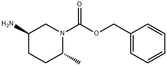 1-Piperidinecarboxylic acid, 5-aMino-2-Methyl-, phenylMethyl est 结构式