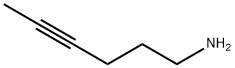 己-4-炔-1-胺 结构式