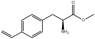 L-Phenylalanine, 4-ethenyl-, methyl ester 结构式