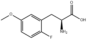 2-Fluoro-5-methoxy-L-phenylalanine 结构式