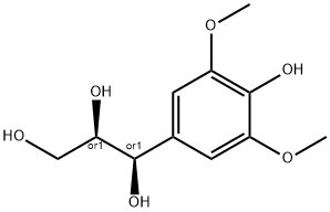 苏式-1-C-丁香酚基丙三醇 结构式