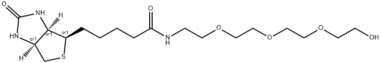 BIOTIN-四聚乙二醇 结构式