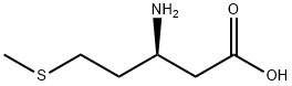 (S)-3-氨基-5-(甲硫基)戊酸 结构式