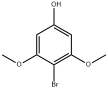 4-溴-3,5-二甲氧基苯酚 结构式