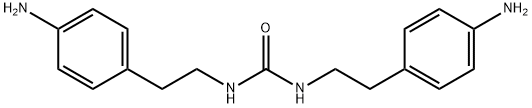 UREA, N,N'-BIS[2-(4-AMINOPHENYL)ETHYL]- 结构式