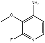 2-氟-3-甲氧基吡啶-4-胺 结构式