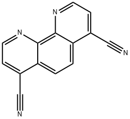 4,7-二氰基-1,10-菲罗啉 结构式
