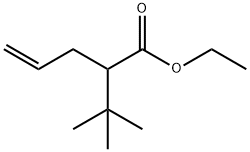 Ethyl 2-tert-Butylpent-4-enoate 结构式