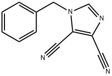 1H-Imidazole-4,5-dicarbonitrile, 1-(phenylmethyl)- 结构式