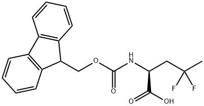 (S)-2-((((9H-Fluoren-9-yl)methoxy)carbonyl)amino)-4,4-difluo