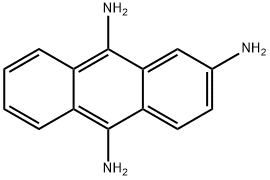 2,9,10-Anthracenetriamine 结构式