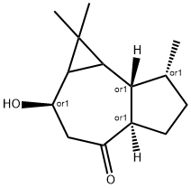 10(14)-Aromadendrene-4,8-diol, derivative of 结构式