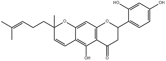 桑酮醇 C 结构式