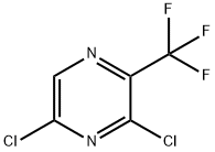 Pyrazine, 3,5-dichloro-2-(trifluoromethyl)- 结构式