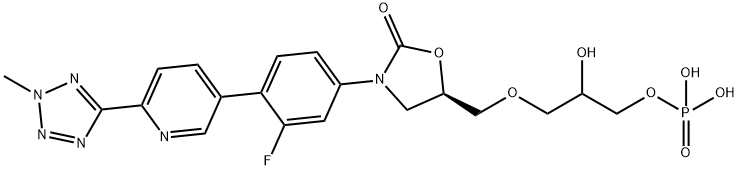 磷酸特地唑胺过烷基化磷酸化杂质 结构式