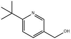 (6-tert-butylpyridin-3-yl)methanol 结构式