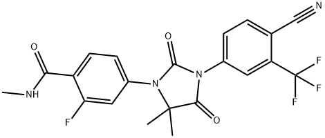 恩杂鲁胺杂质J 结构式