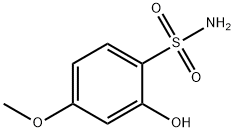 2-Hydroxy-4-methoxybenzene-1-sulfonamide 结构式