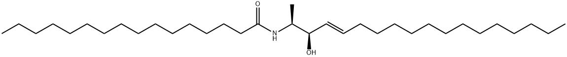 N-PALMITOYL-1-DEOXYSPHINGOSINE (M18:1/16:0);N-C16-DEOXYSPHINGOSINE 结构式