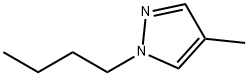 1H-Pyrazole, 1-butyl-4-methyl- 结构式