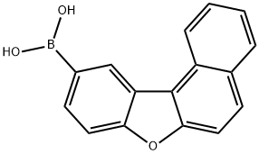 萘[2,1-B]苯并呋喃-10-基硼酸 结构式