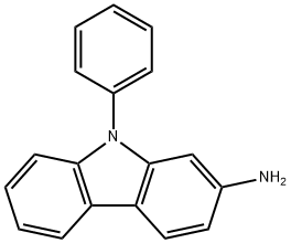 9-phenyl-9H-Carbazol-2-amine 结构式