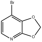 7-溴-[1,3]二氧杂[4,5-B]吡啶 结构式