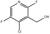 (4-氯-2,5-二氟吡啶-3-基)甲醇 结构式
