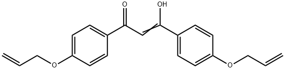 di(4-allyloxy)benzoylmethane 结构式