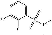Benzenesulfonamide, 2,3-difluoro-N,N-dimethyl- 结构式